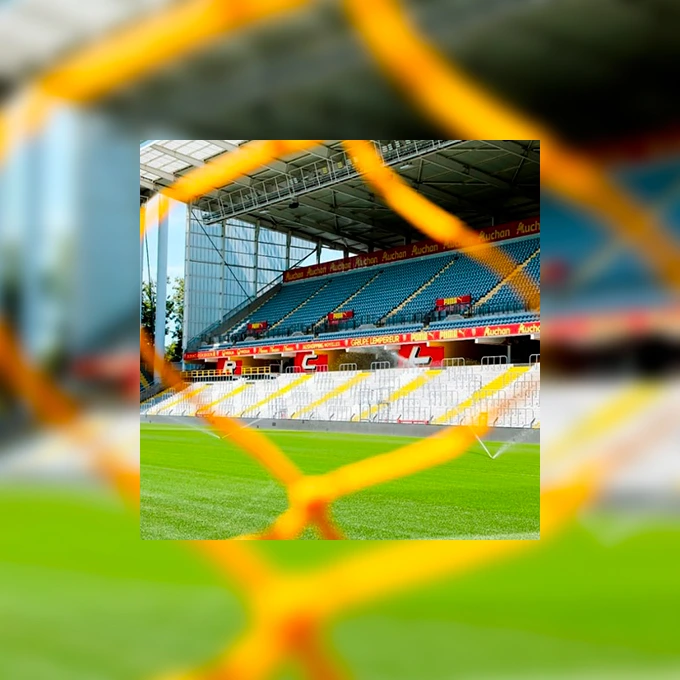 Tribune Marek du stade Bollaert-Delelis du Racing club de Lens